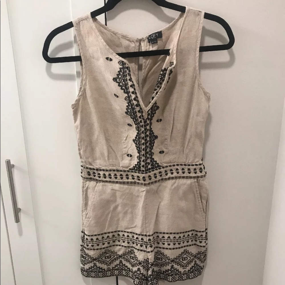 LOFT Size 0 Romper
